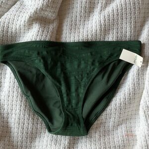 nwt green aerie Swim Bottom
